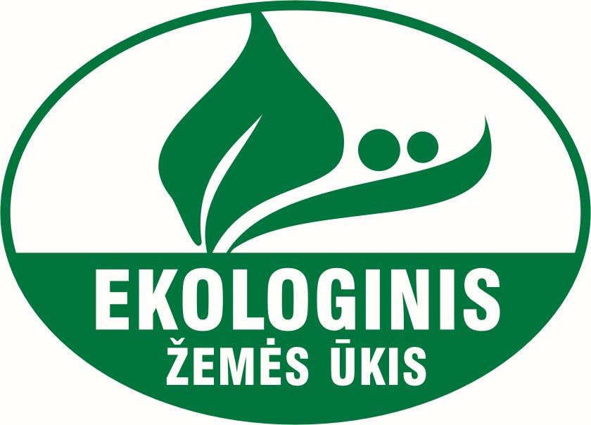 Lithuanian organic farming logo