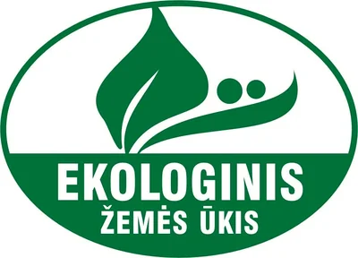 Lithuanian organic farming logo
